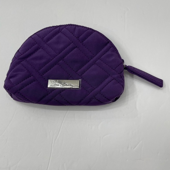 Vera Bradley Handbags - Vera Bradley Quilted Purple Cosmetic Case